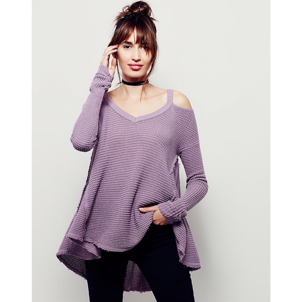 Free People Moonshine V-neck Pullover